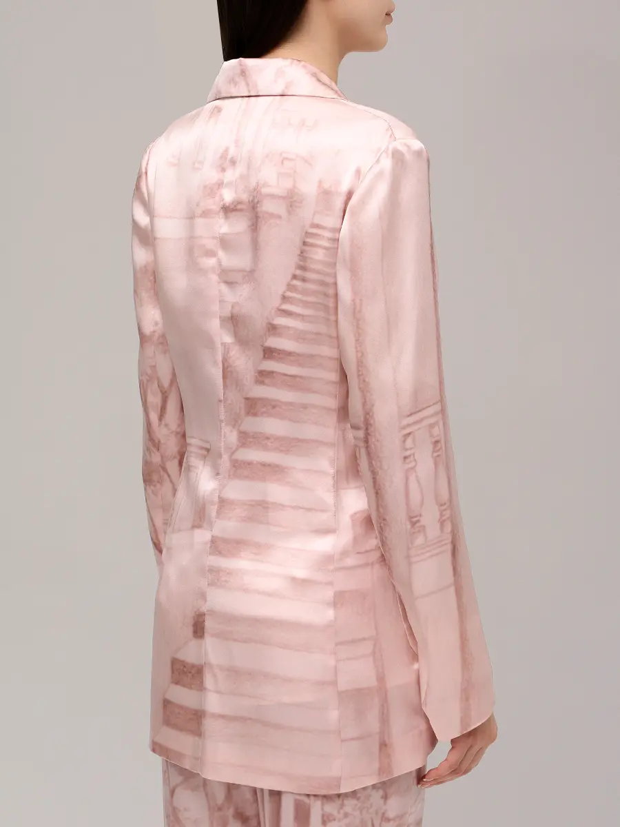 Жакет шелковый