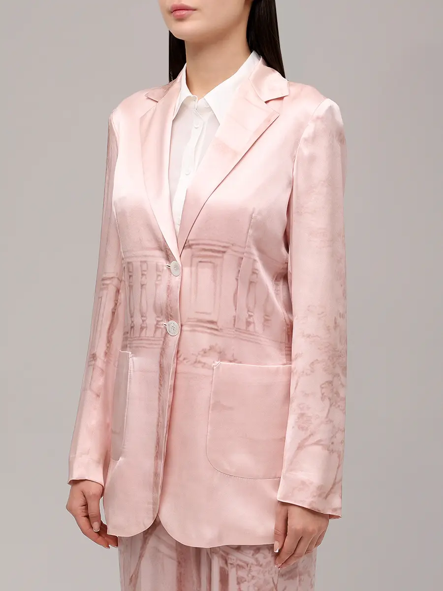 Жакет шелковый