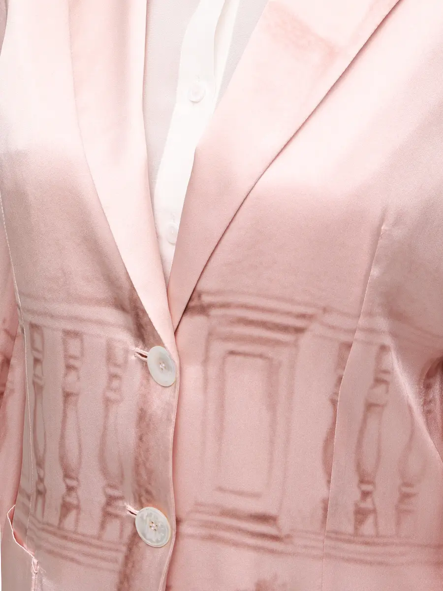 Жакет шелковый