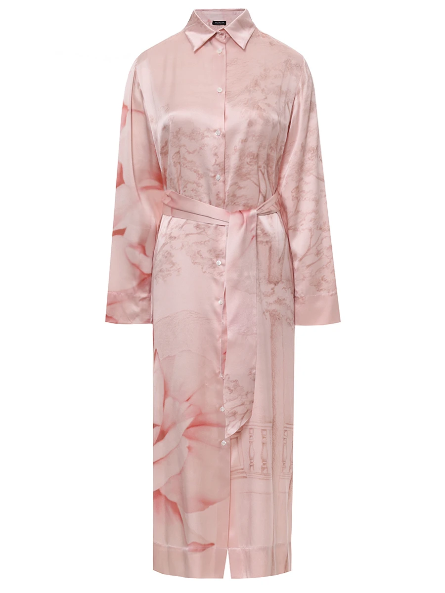 Платье шелковое