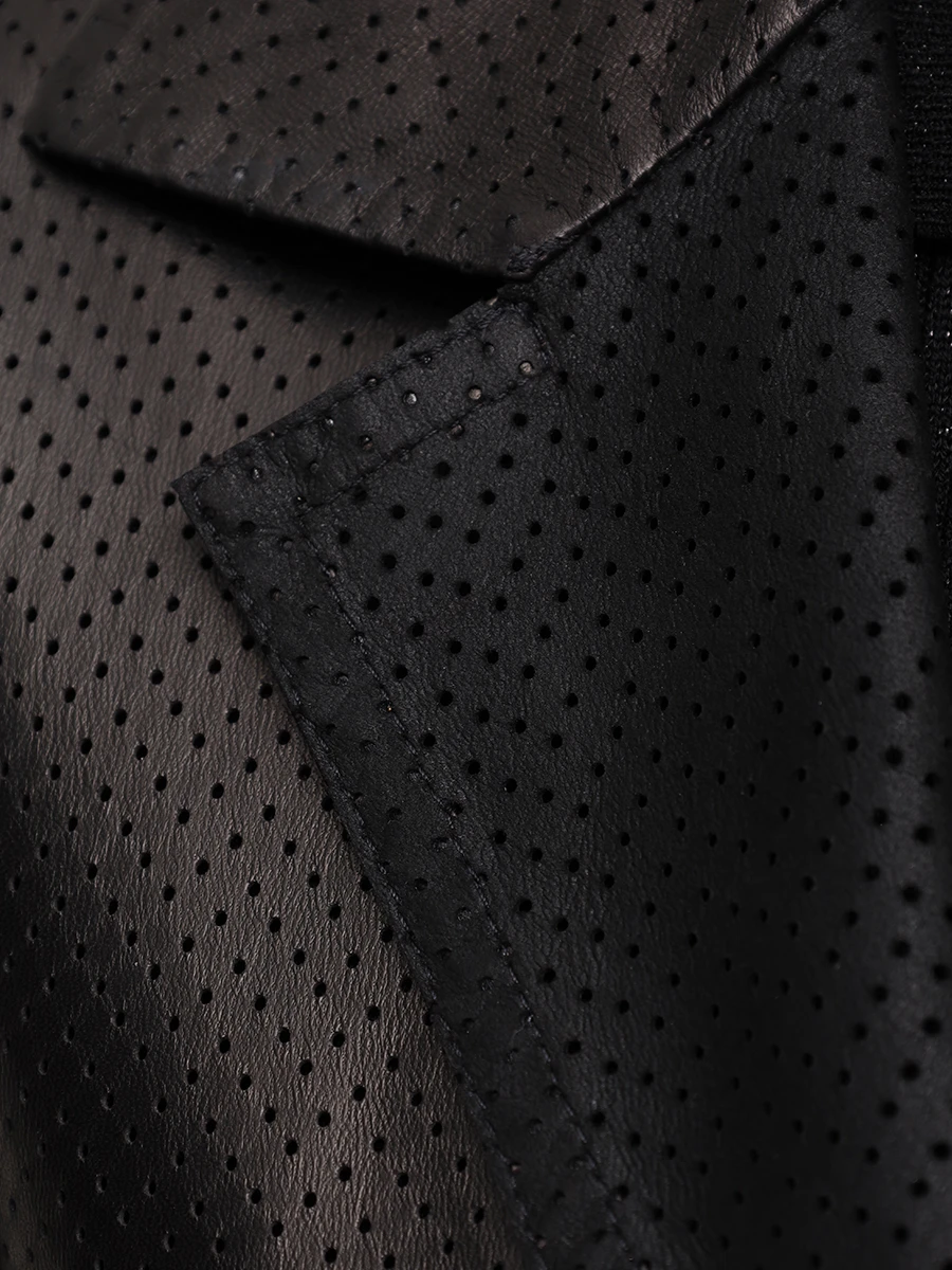 Плащ кожаный