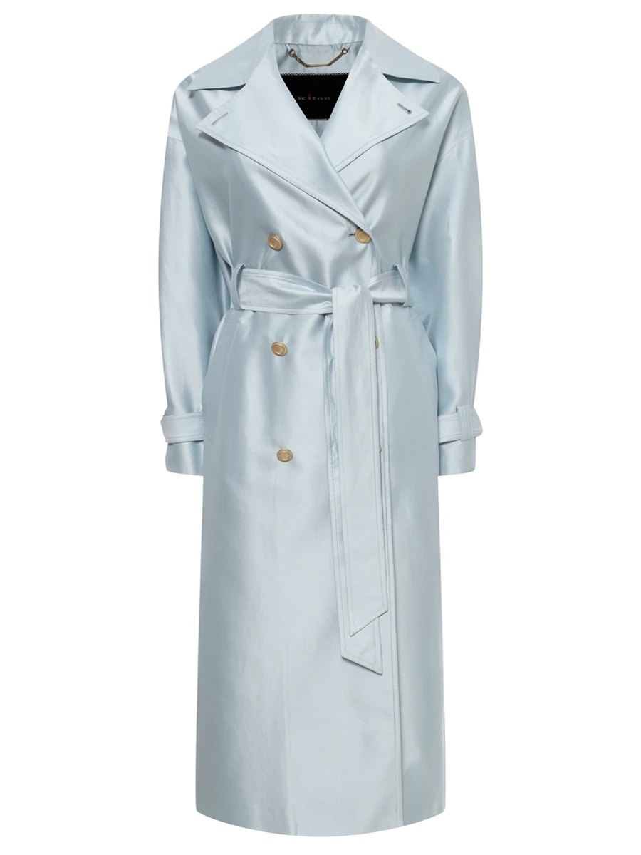 Плащ из хлопка и шелка