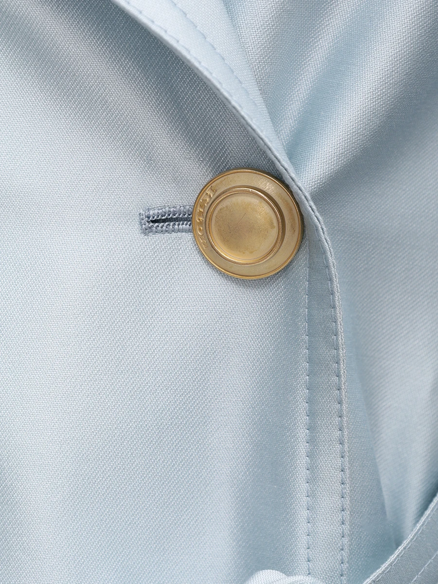 Плащ из хлопка и шелка