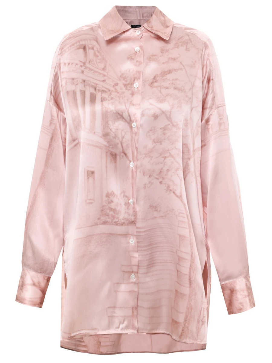 Блуза шелковая