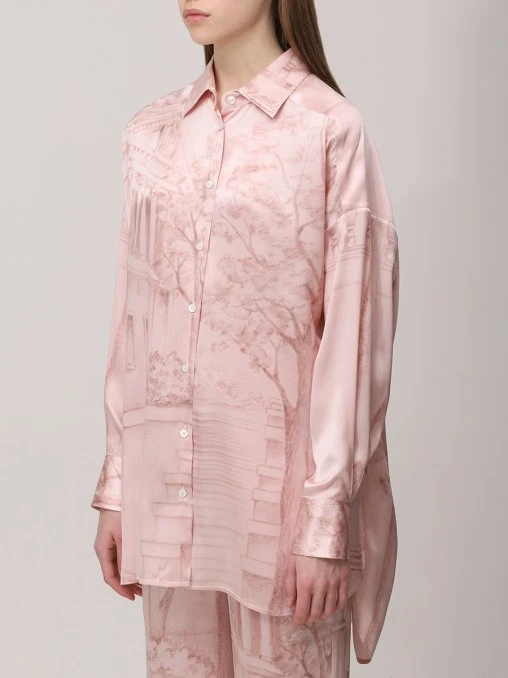 Блуза шелковая KITON