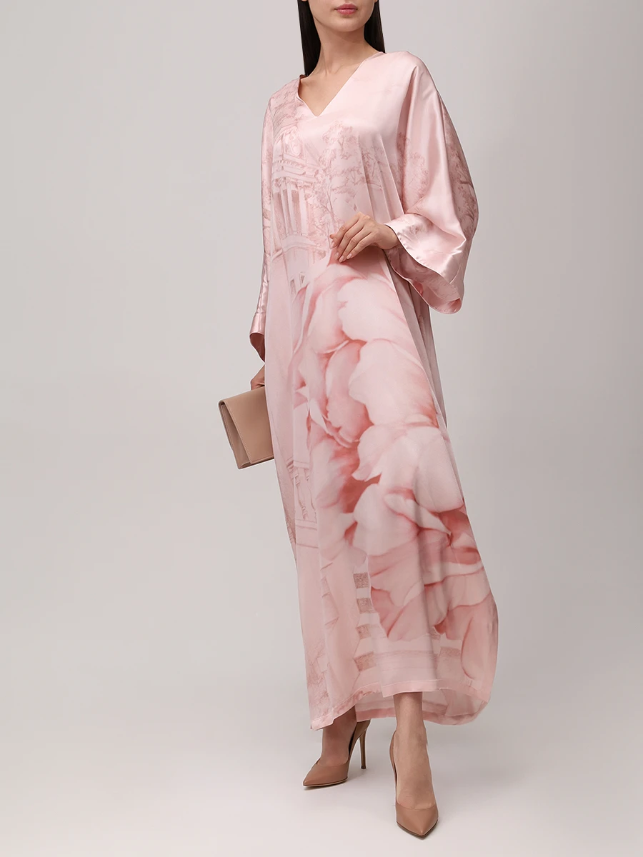 Платье шелковое