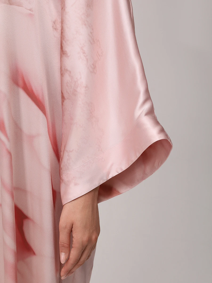 Платье шелковое