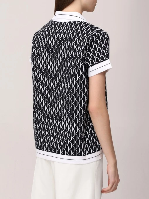 Поло хлопковое KITON