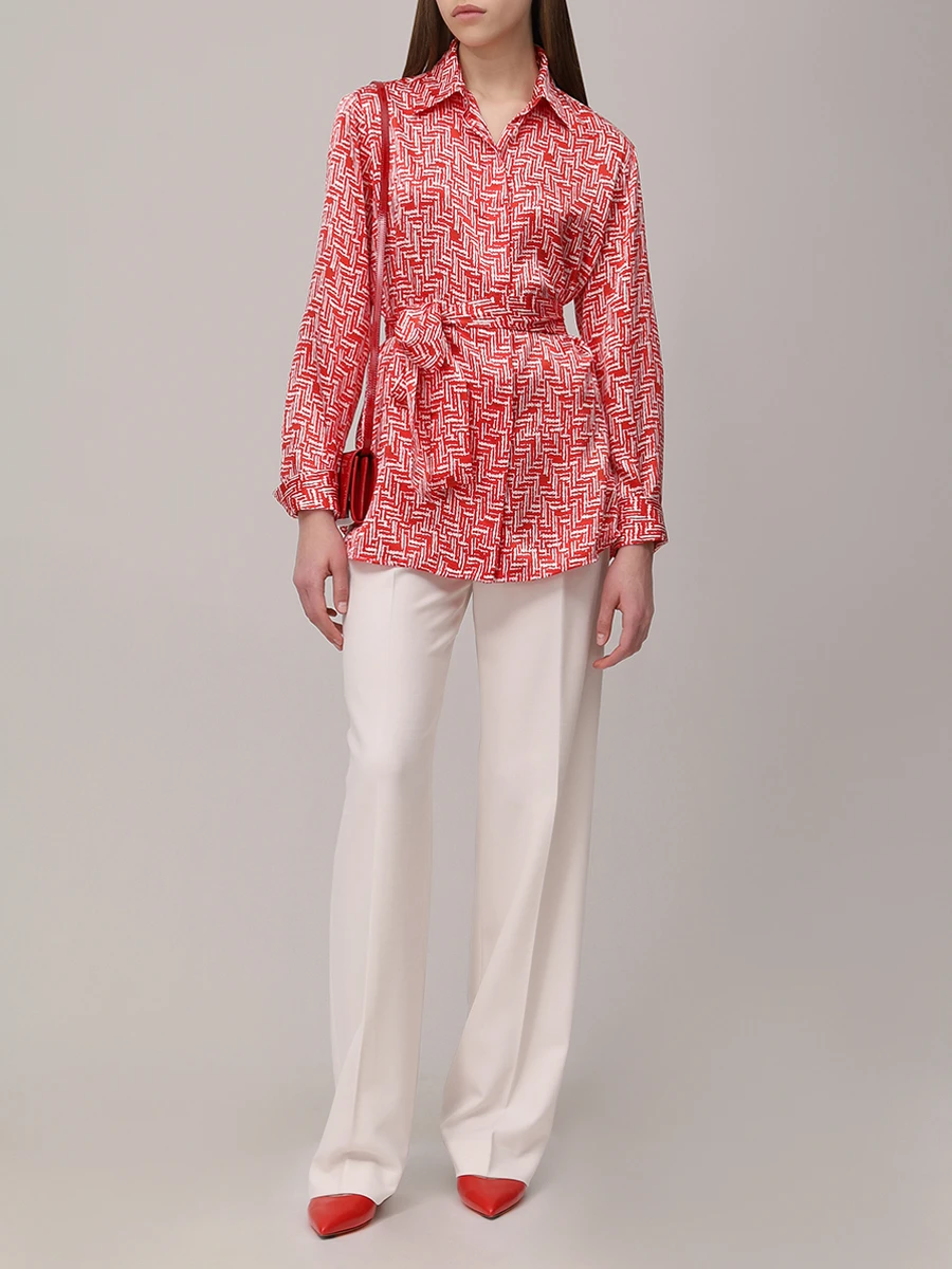 Блуза шелковая