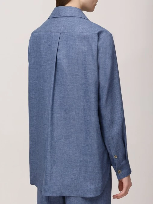 Рубашка льняная KITON