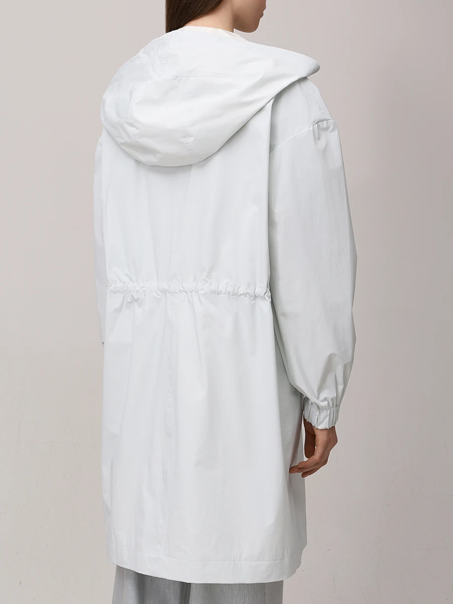 Плащ однотонный