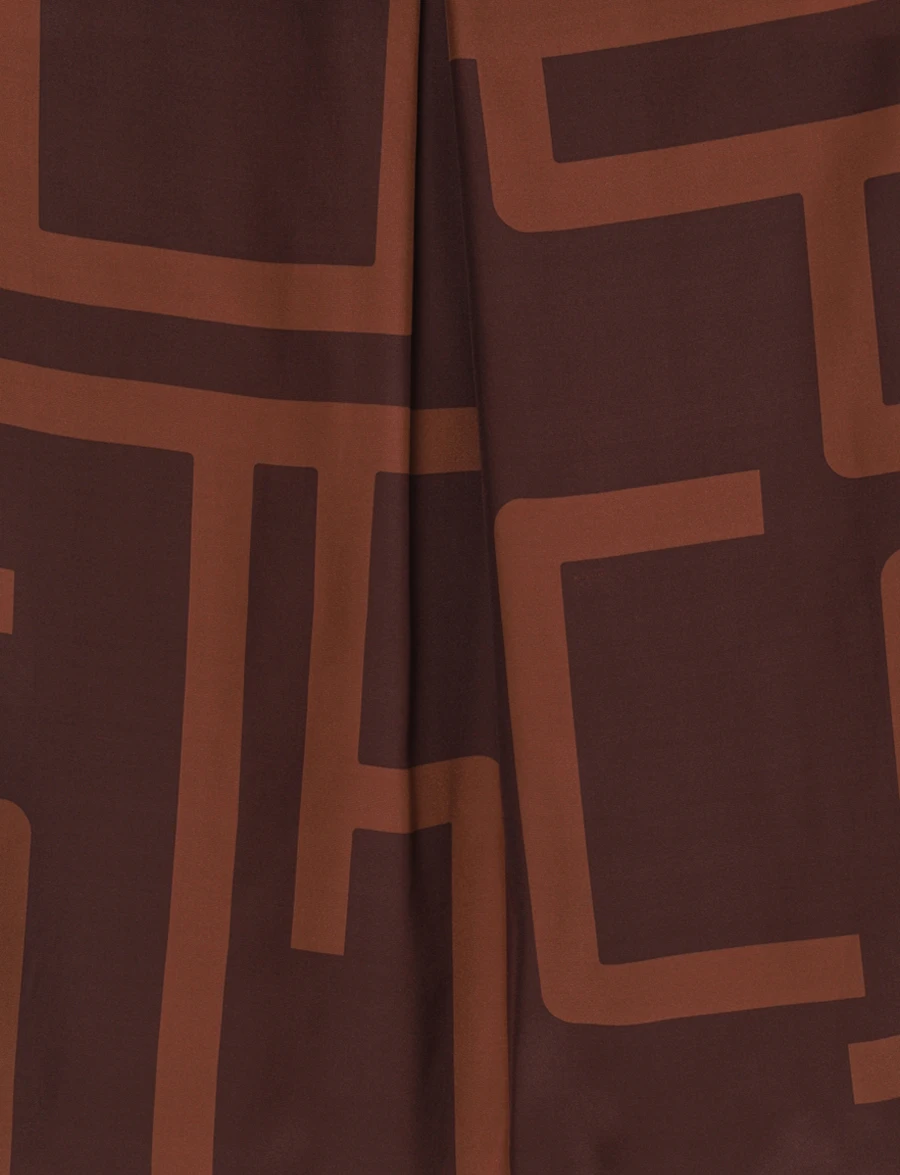 Блуза шелковая