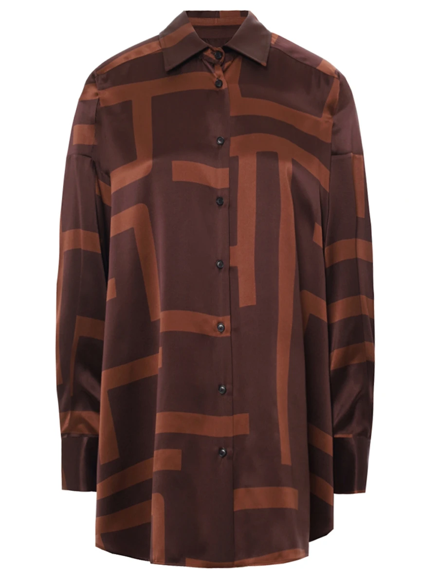 Блуза шелковая