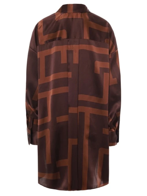 Блуза шелковая KITON