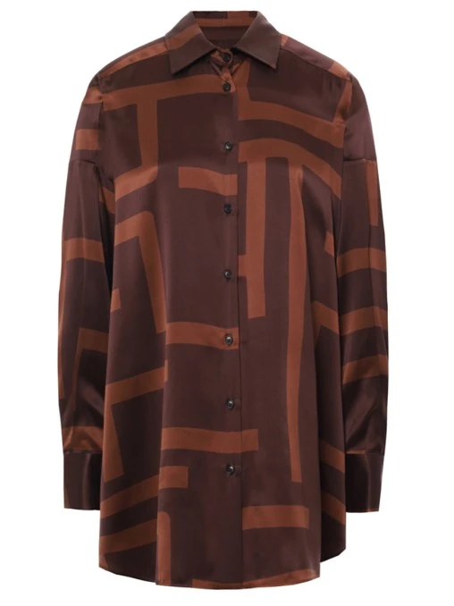 Блуза шелковая KITON