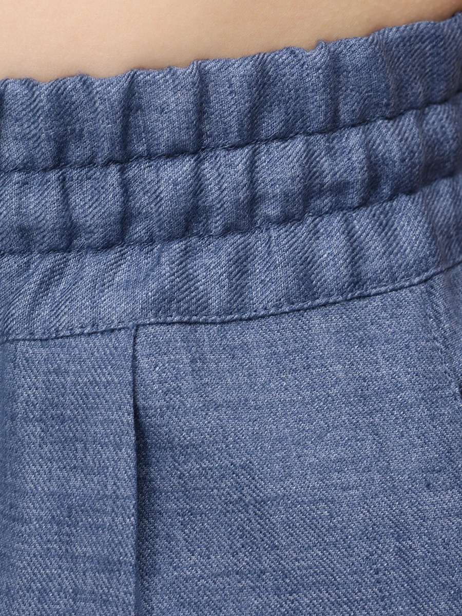 Брюки льняные