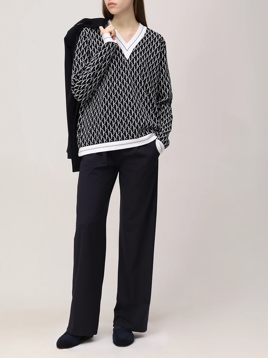 Пуловер хлопковый