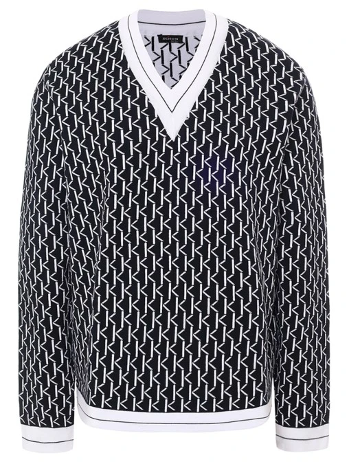 Пуловер хлопковый KITON