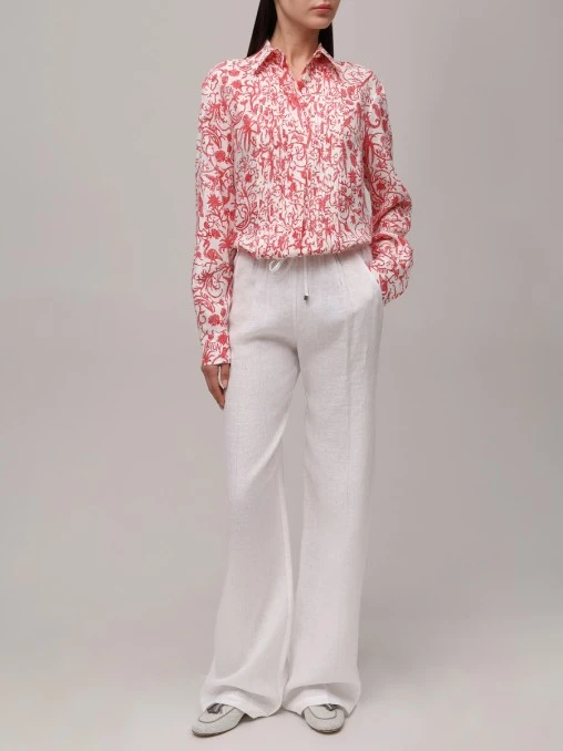 Рубашка льняная KITON