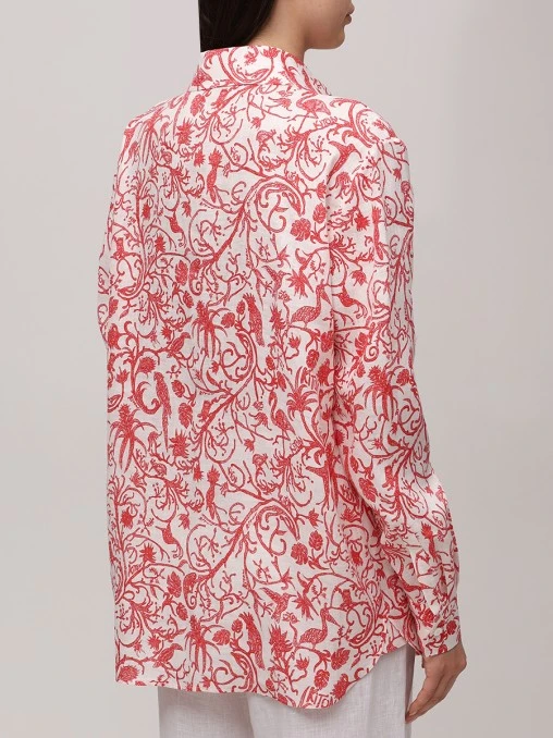 Рубашка льняная KITON