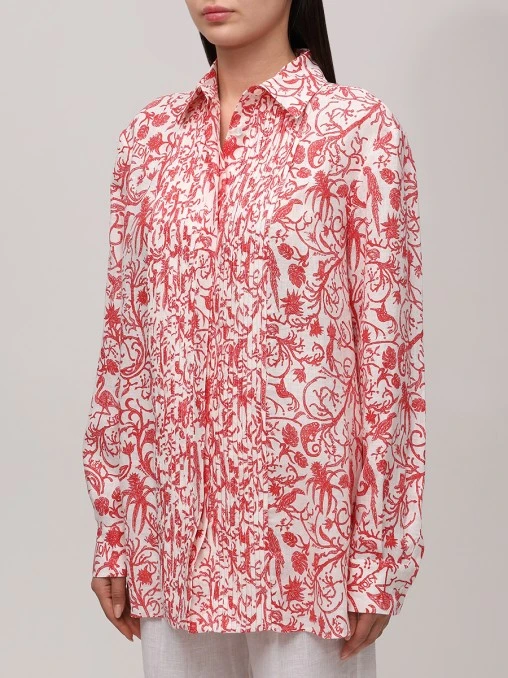 Рубашка льняная KITON