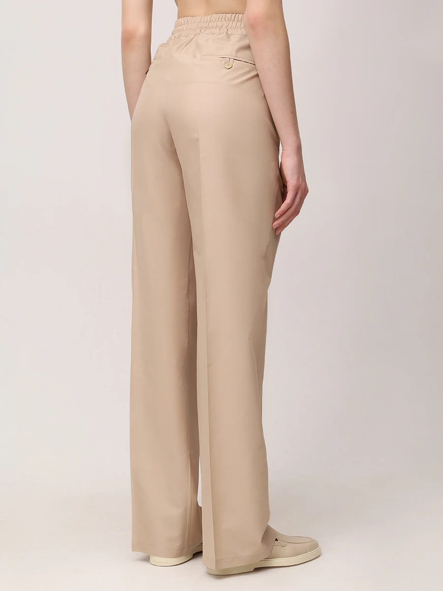 Брюки шелковые