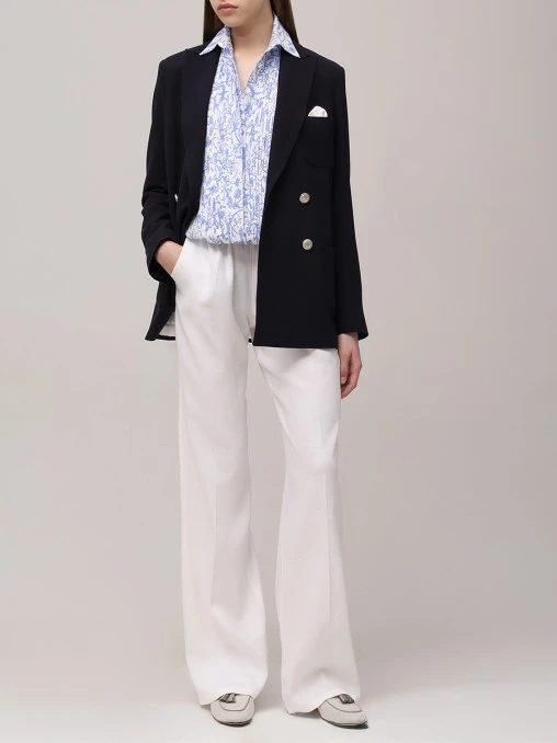 Рубашка льняная KITON