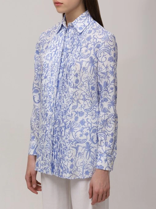 Рубашка льняная KITON