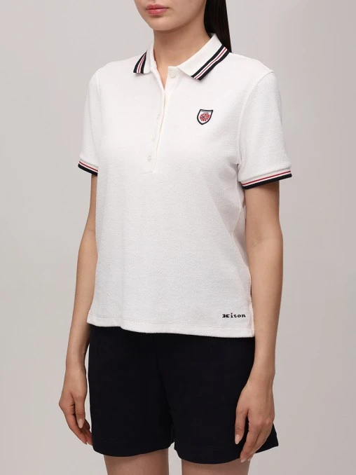 Поло хлопковое KITON
