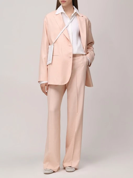 Рубашка изо льна и вискозы KITON