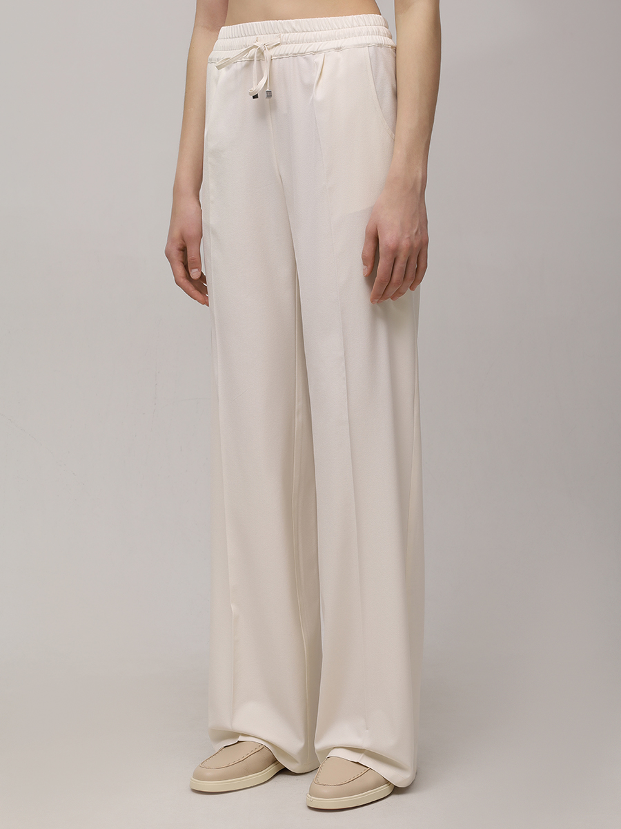 Брюки шелковые