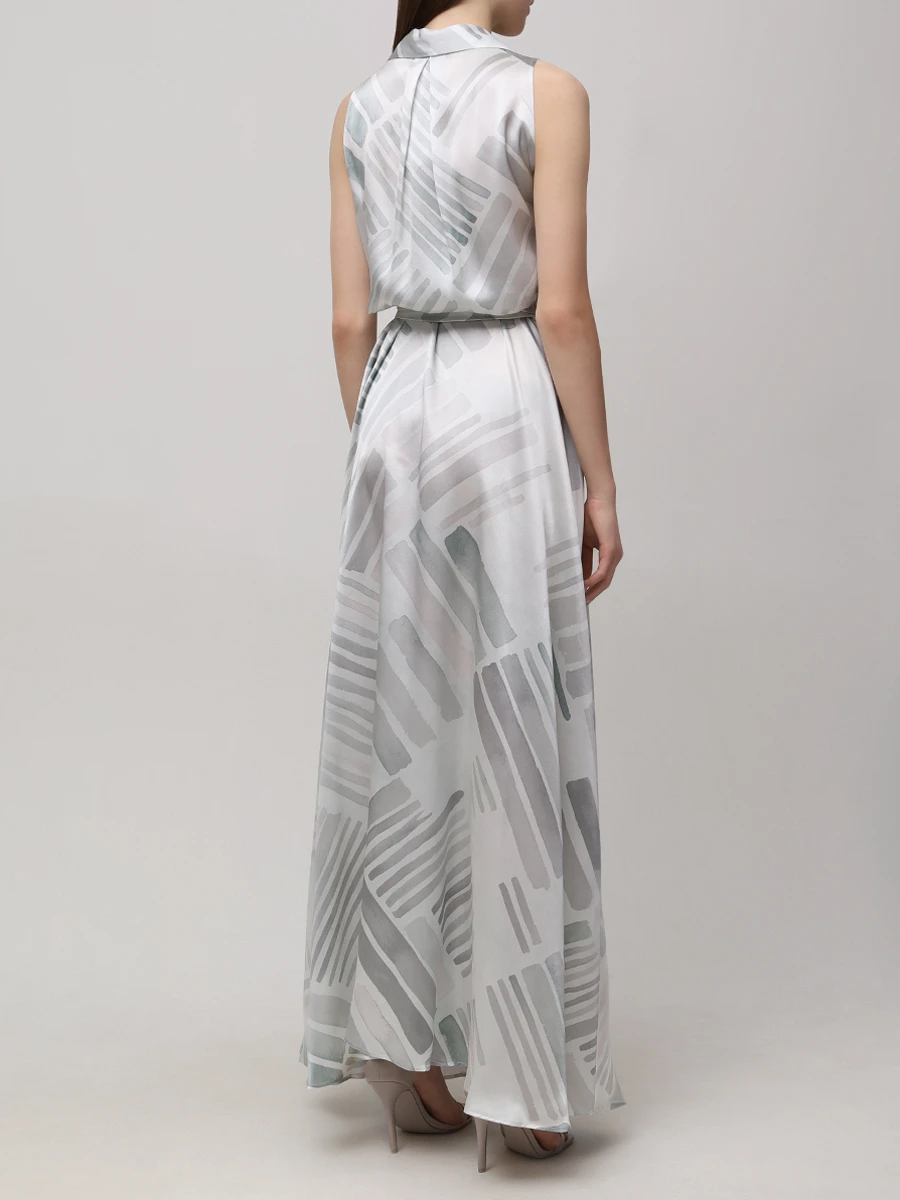 Платье шелковое