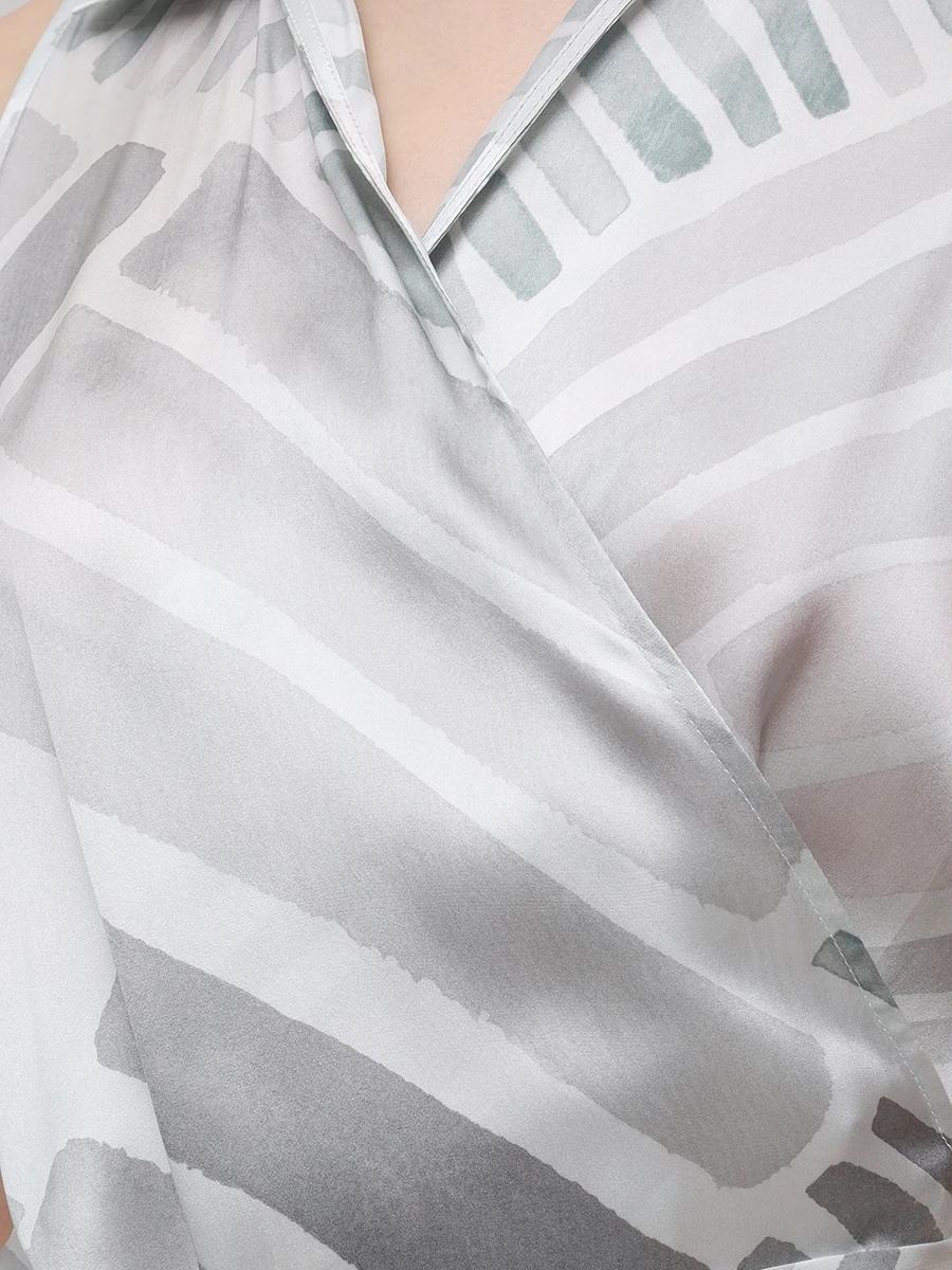 Платье шелковое