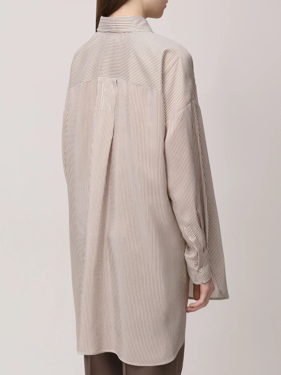 Блуза шелковая