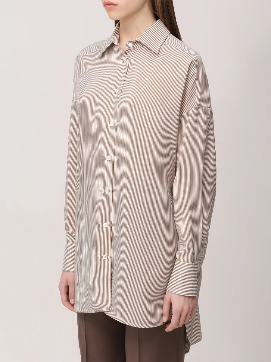 Блуза шелковая