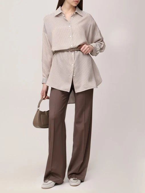 Блуза шелковая KITON