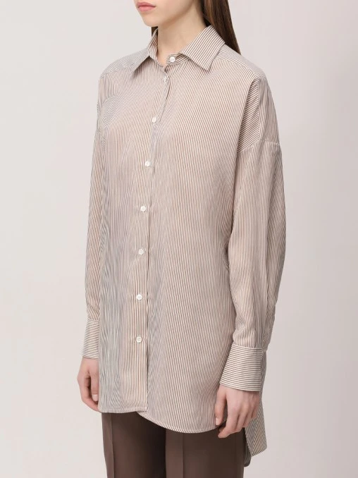 Блуза шелковая KITON