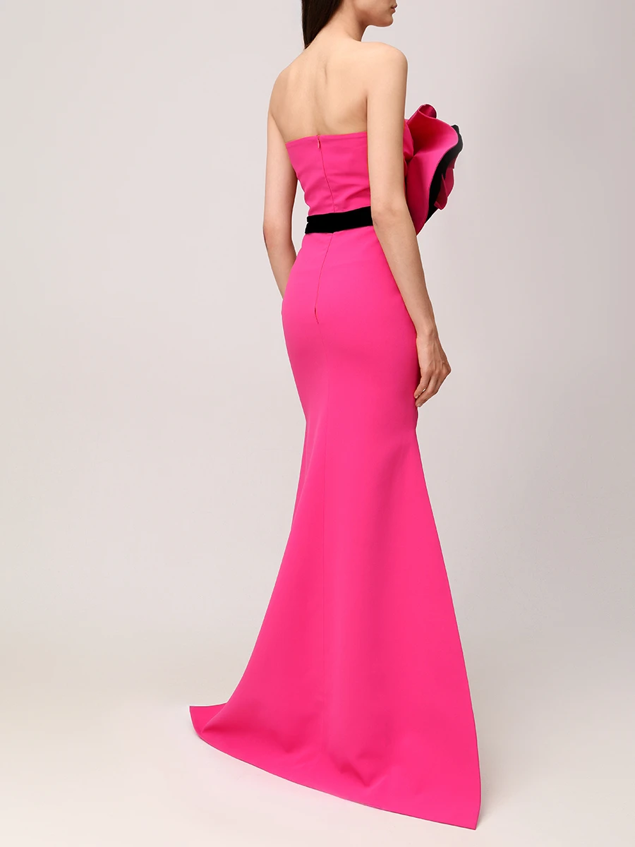 Платье из вискозы