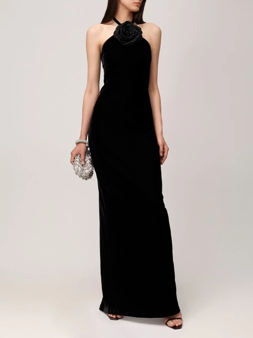 Платье бархатное KAMILLA PURSHIE