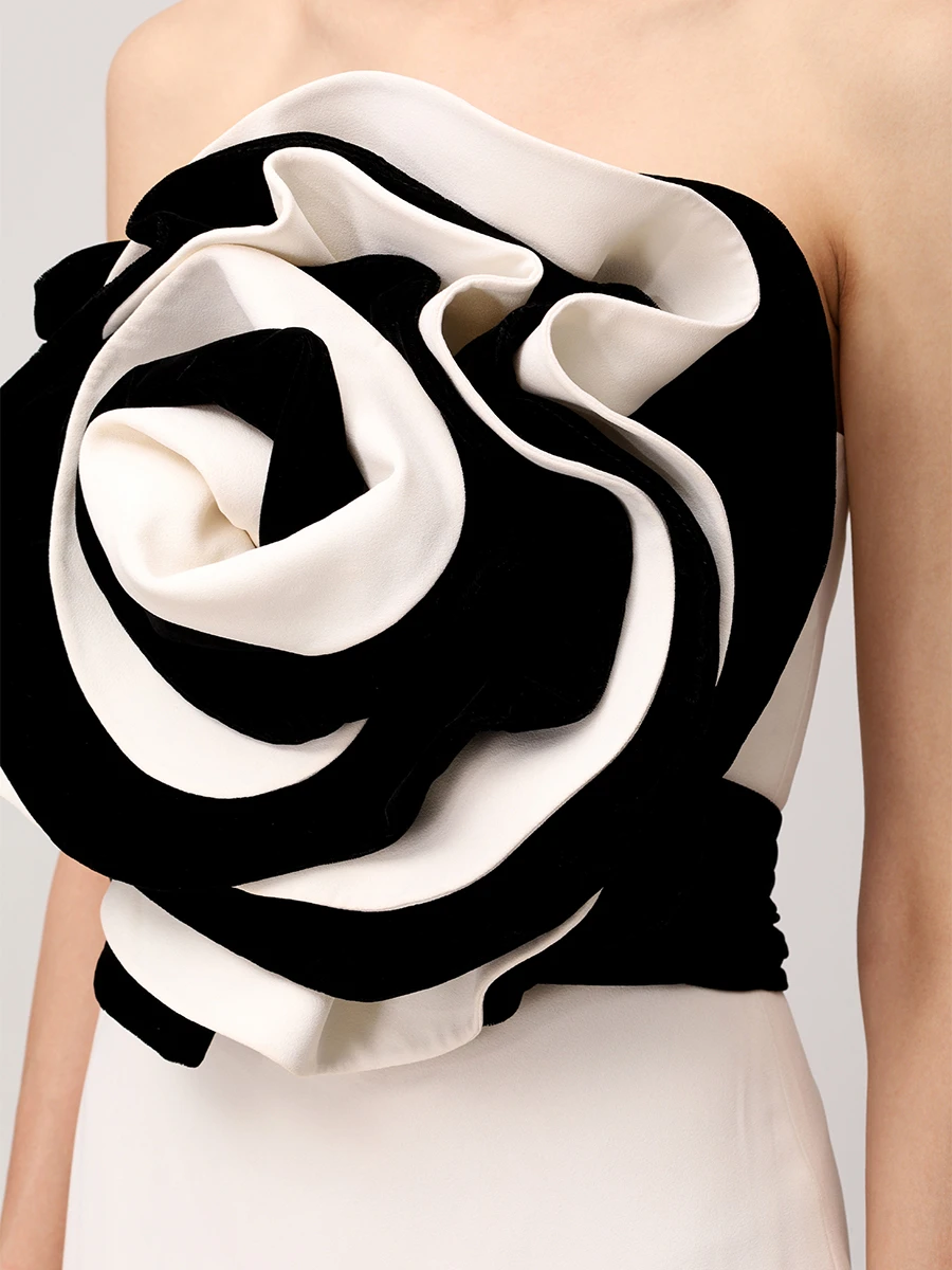 Платье из вискозы