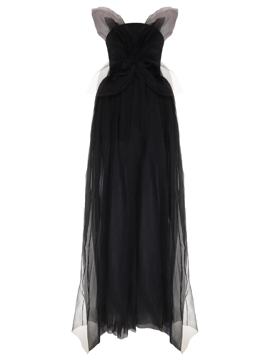 Платье из вискозы