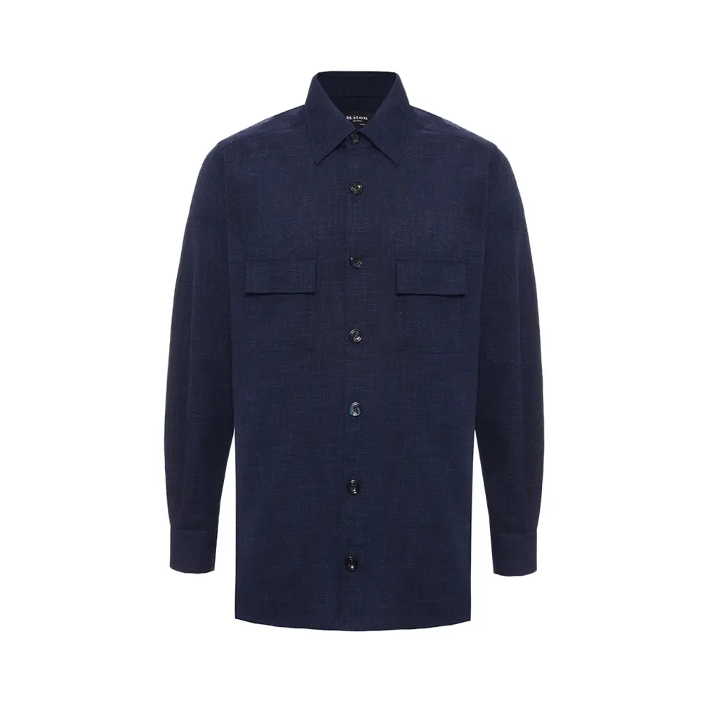 Рубашка Regular Fit шерстяная