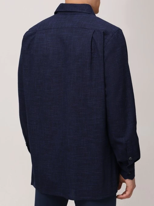 Рубашка Regular Fit шерстяная KITON