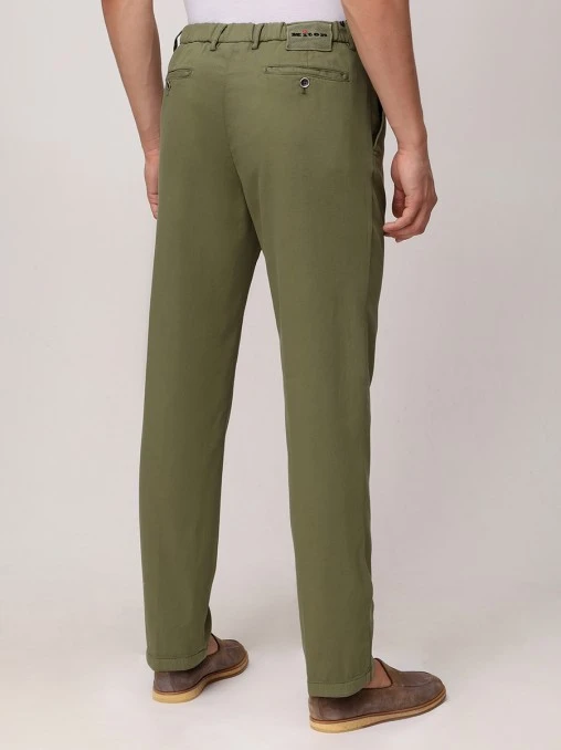 Брюки хлопковые KITON