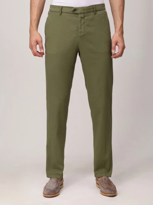Брюки хлопковые KITON