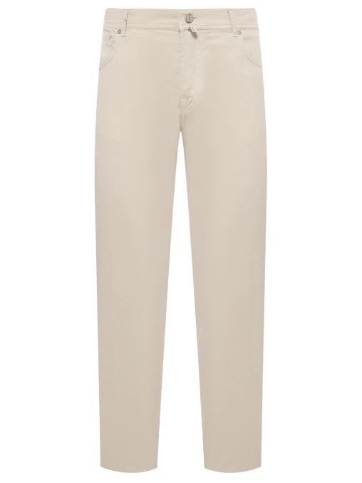 Брюки Slim Fit хлопковые KITON