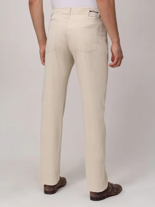 Брюки Slim Fit хлопковые KITON