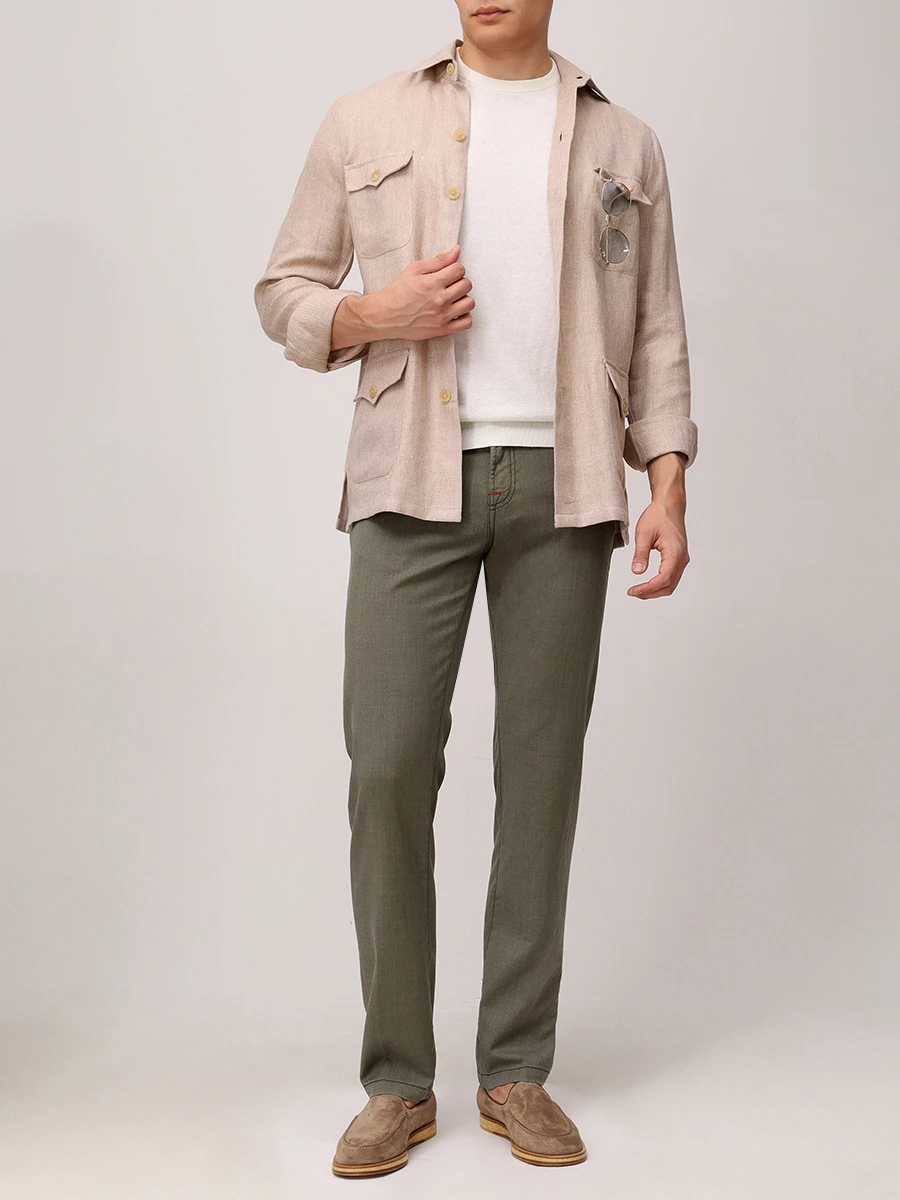 Брюки Slim Fit шерстяные