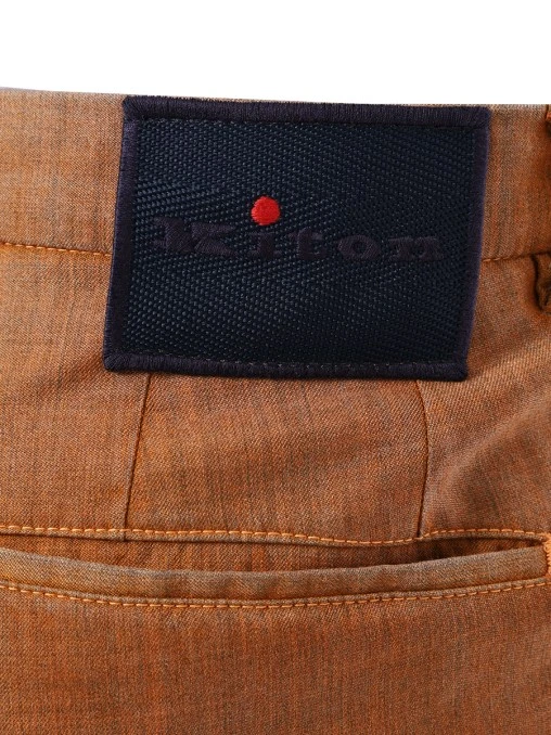 Брюки Slim Fit шерстяные KITON