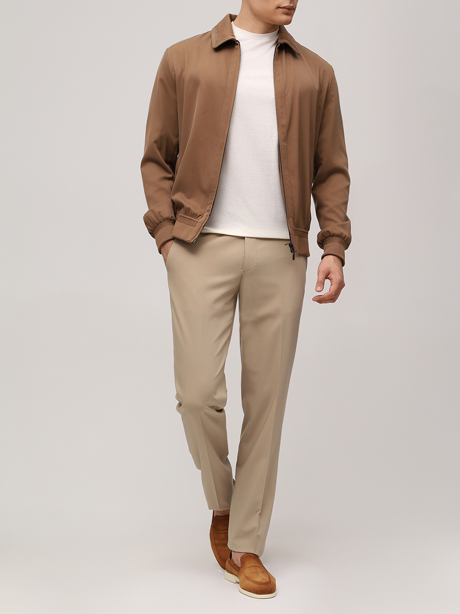 Футболка из шелка и хлопка